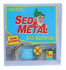 PAÑO ABSORBENTE ANTIBACTERIAL SED METAL